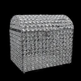 2 Bulk Crystal Money Box - Silver