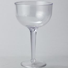 12 Bulk Plastic Jumbo Wine Glass 47oz - Clear