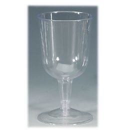 12 Bulk Plastic Wine Glasses 5.5oz 40pc/bag