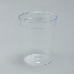 20 Bulk Plastic Shot Glasses 2oz 50pc/bag - Clear