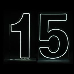 4 Bulk "15" Neon Light Sign With Stand And Hanging Chain 24 inch
