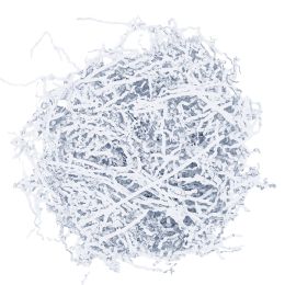 12 Bulk Paper Shred 8 Oz - White