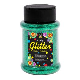 24 Bulk Glitter Bottle 4oz - Aqua