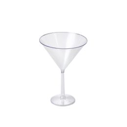 24 Bulk Plastic Jumbo Martini Glass 25oz - Clear