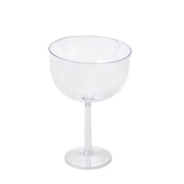 24 Bulk Plastic Jumbo Wine Glass 47oz - Clear