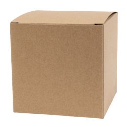12 Bulk 3 inch Cube Paper Gift Box 24pc/pack - Natural
