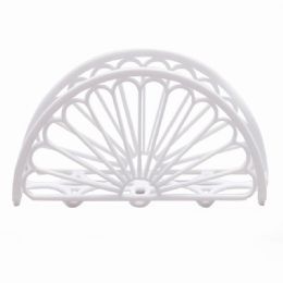 24 Bulk Napkin Holder - White 12pc Pack