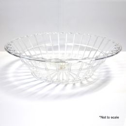 12 Bulk Plastic Basket 12pc/bag - Clear