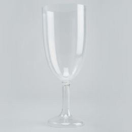 24 Bulk Plastic Jumbo Wine Glass 12 inch - Clear