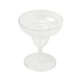 48 Bulk Plastic Mini Margarita Glass 2oz 20pc/bag