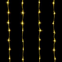 6 Bulk Led Waterfall Backdrop Lights 600led Lights 12ft X 8ft - Warm White