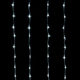 6 Bulk Led Waterfall Backdrop Lights 600led Lights 12ft X 8ft - White