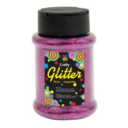 24 Bulk Glitter Bottle 4oz - Fuchsia