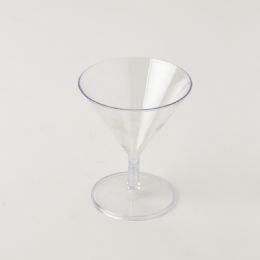 48 Bulk Plastic Mini Martini Glass 2oz 12pc/bag