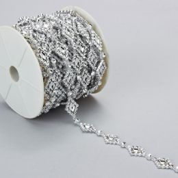 12 Bulk Diamond Shaped Rhinestone Trimming