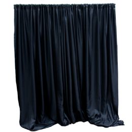 4 Bulk Polyester Backdrop - Black
