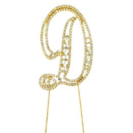 20 Bulk Rhinestone Cake Topper - d