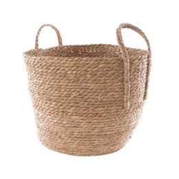 4 Bulk Woven Rattan Basket 14 inch X 12 inch