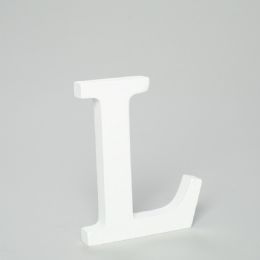 72 Bulk Wood Letter - L
