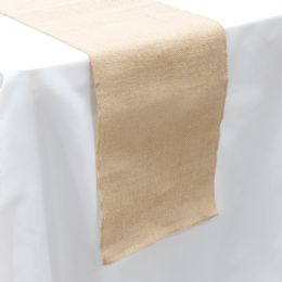 24 Bulk Decorative Burlap Table Runner