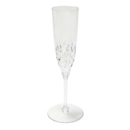 24 Bulk Plastic Champagne Flutes 4oz - Clear
