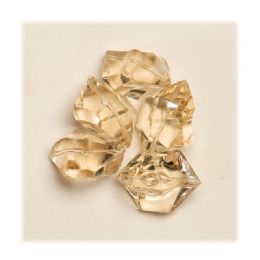 24 Bulk Acrylic Crystal Ice Decor - Champagne