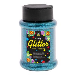 24 Bulk Glitter Bottle 4oz - Blue
