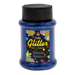 24 Bulk Glitter Bottle 4oz - Royal Blue