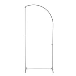 Bulk Metal Chiara Arch Backdrop Stand 55 inches - Silver