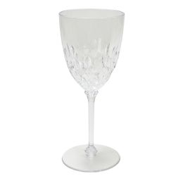 24 Bulk Plastic Wine Glass 7oz - Clear