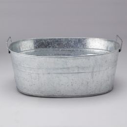 6 Bulk 6 Wholesale Metal Ice Bucket 2.5 Gallon - Silver