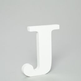 72 Bulk Wood Letter - J