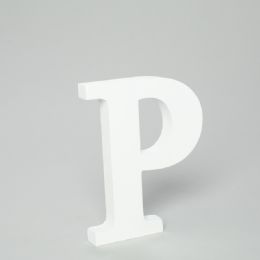 72 Bulk Wood Letter - P
