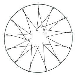 96 Bulk Single Wire Wreath Form 12 inch