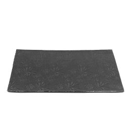 10 Bulk Foil Covered Cake Board 1/2 sheet 9 inch x 13 inch x 1/2 inch 5pc/pack - Black
