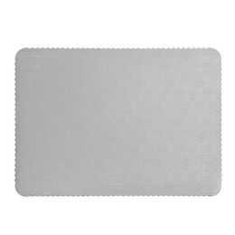 16 Bulk Foil Covered Cake Board Fullsheet 18 inch x 26 inch x 1/2 inch 3pc/pack - Silver