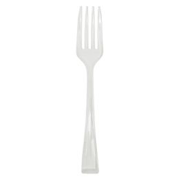 24 Bulk Plastic Mini Forks 24pc/bag - Clear