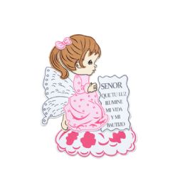 240 Bulk Bautizo Foam Sign - Pink