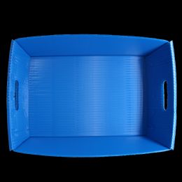 2 Bulk Blue Plastic Letter Tray