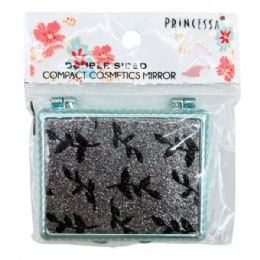 60 Bulk Assorted Princessa Double Sided Compact Cosmetics Mirror Collection 4