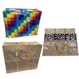 24 Bulk MultI-Purpose Bag Size: 35.5 X 27.5 X 12 Inches 4 Assorted Designs