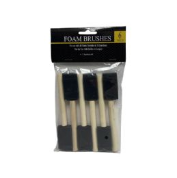 48 Bulk Foam Brush 6pc