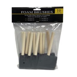 48 Bulk Foam Brush 10pc