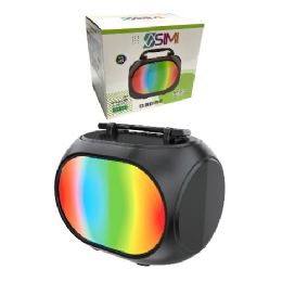 24 Bulk 3" Speaker With Led Lights 500 Mah