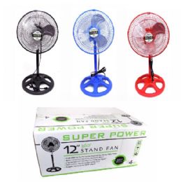 4 Bulk 12" Fan 360 4pk Superpower