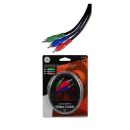 12 Bulk Ge 6ft Component Video Cable