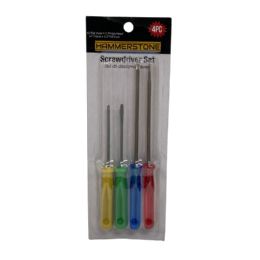 240 Bulk 4 Pc Screwdriver Set