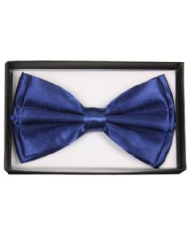 24 Bulk Navy Blue Adult Bowtie