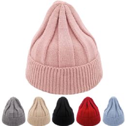 24 Bulk Kid's Warm Beanie Winter Hat Sets