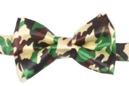 24 Bulk Kid Bowtie Camouflage